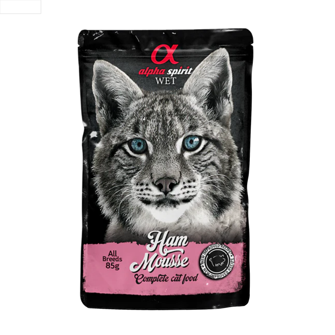 Alpha Spirit Ham Mousse Cat Food
