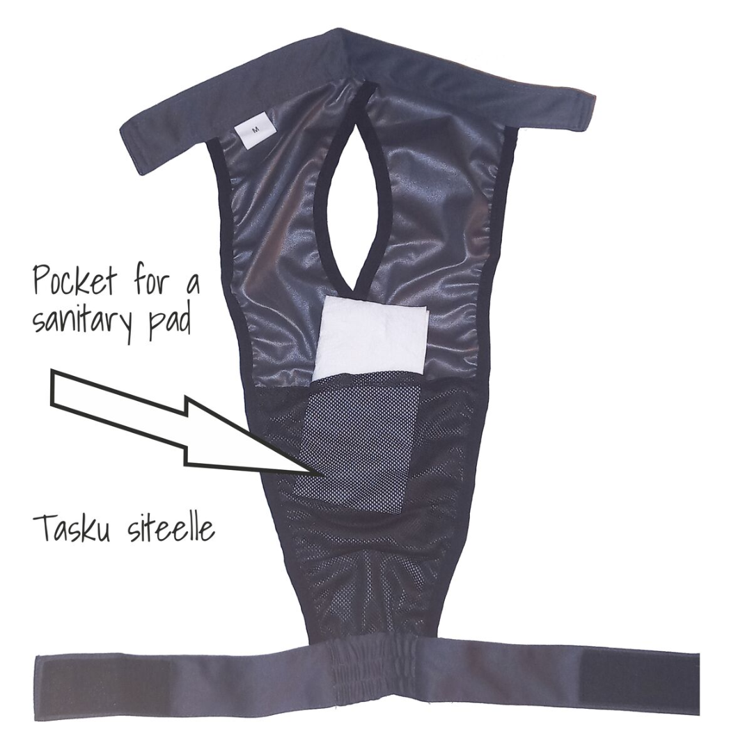 Finnero Brenda Heat Pants in Dark Grey with information on how to use.