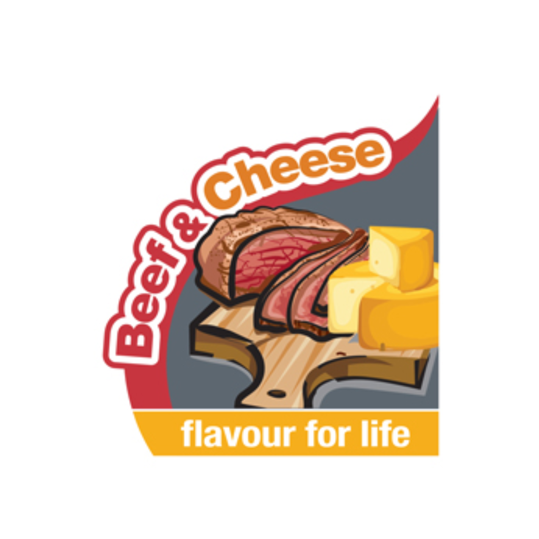 Nylabone Beef & Cheese Flavour Logo