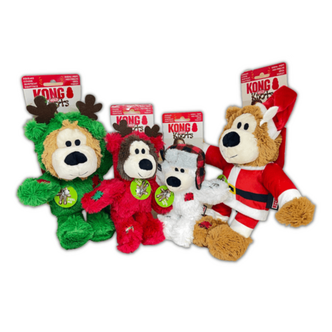 Kong Holiday Wild Knots Bear