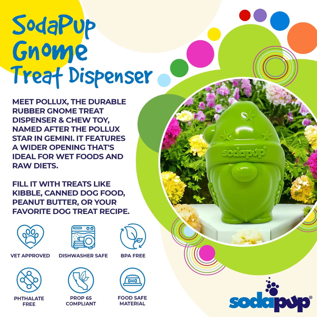 SodaPup Gnome Chew & Treat Dispenser