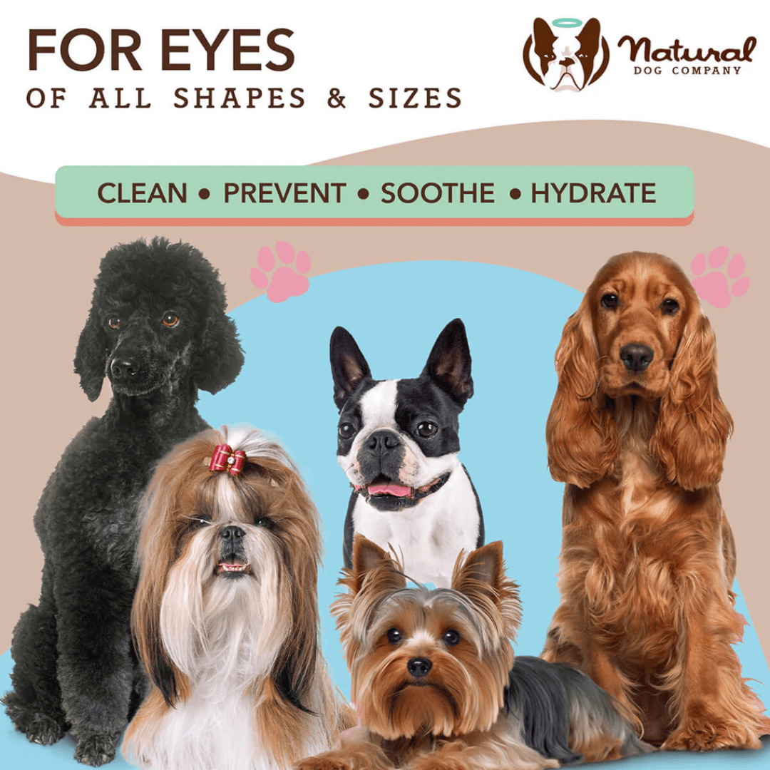 Natural Dog Company Eye Soother Wipes