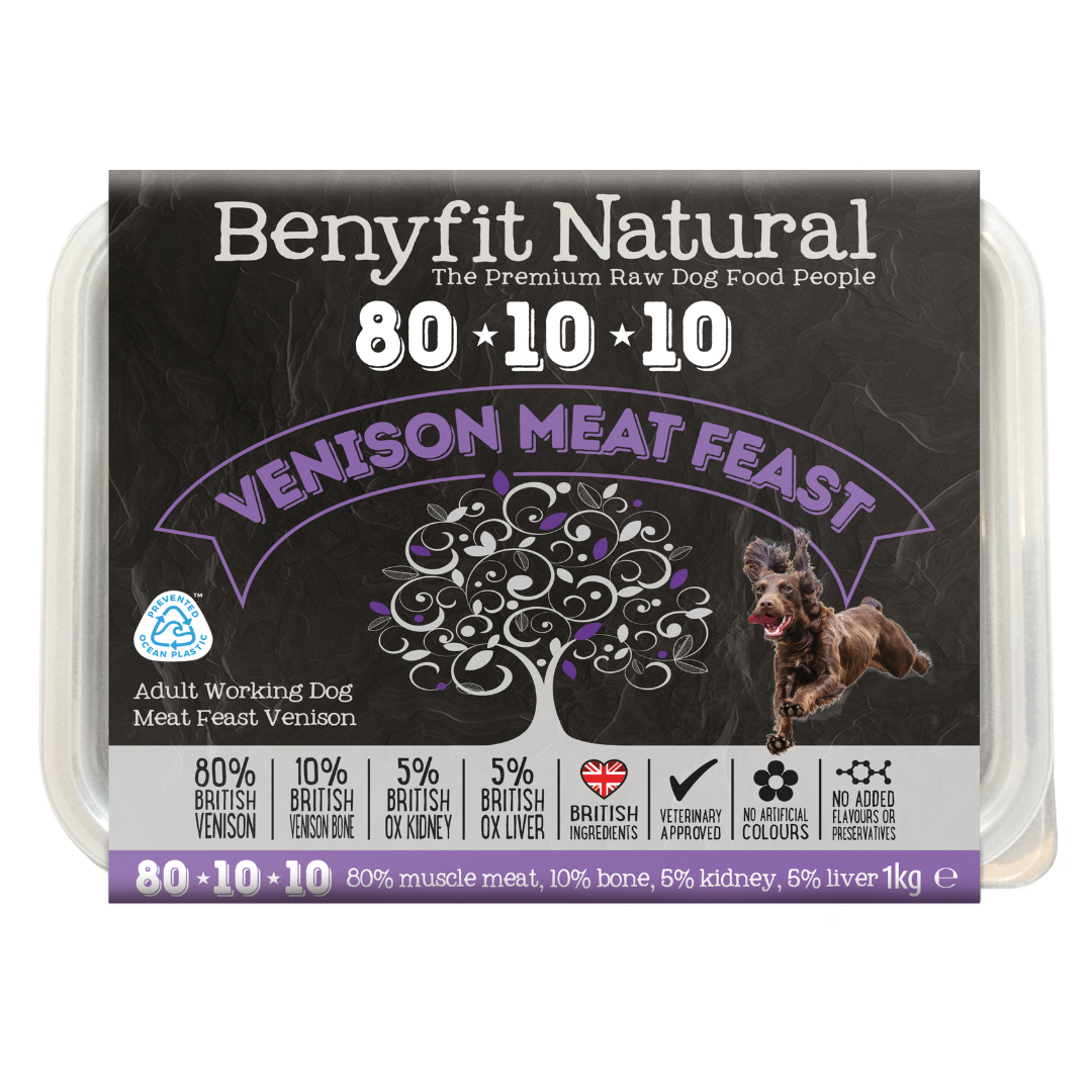 Benyfit Venison Meat Feast Complete 80:10:10 1kg