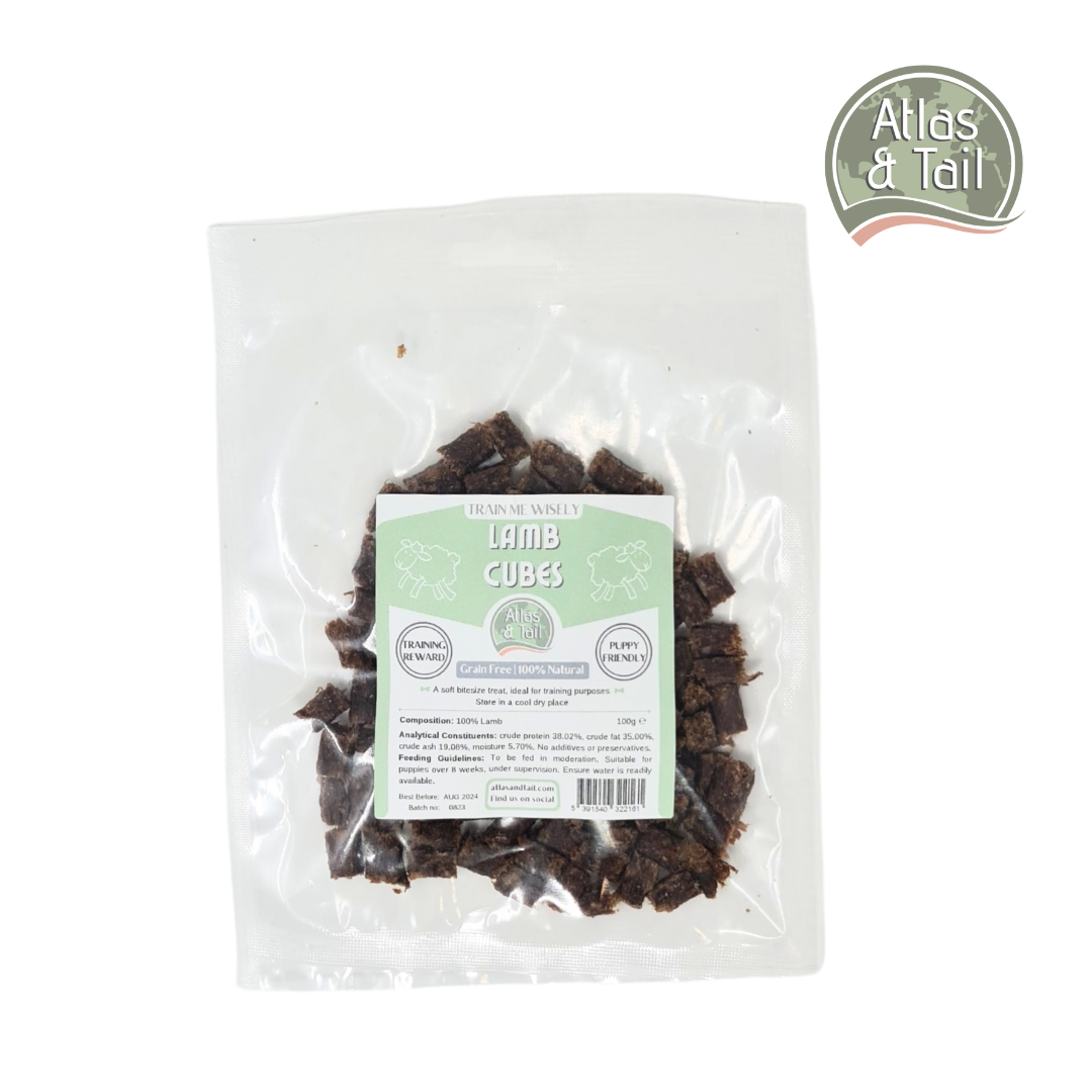 Lamb Cubes - Bitesize Treats 100g