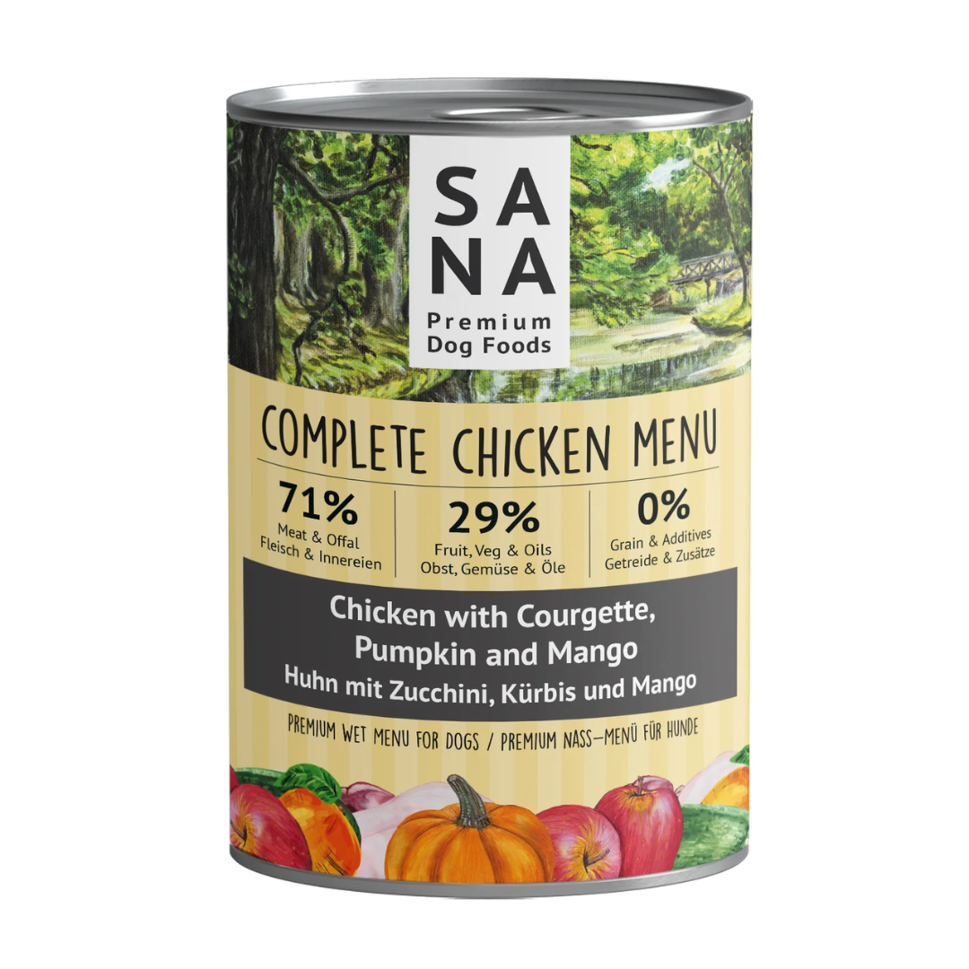 Sana Complete Chicken Wet Menu