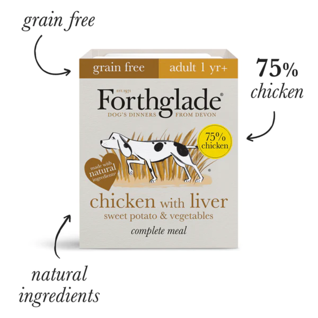 Forthglade Variety Pack | Turkey, Chicken and Chicken with Liver