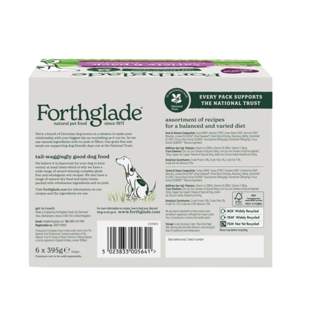 Forthglade Variety Pack | Grain Free Gourmet