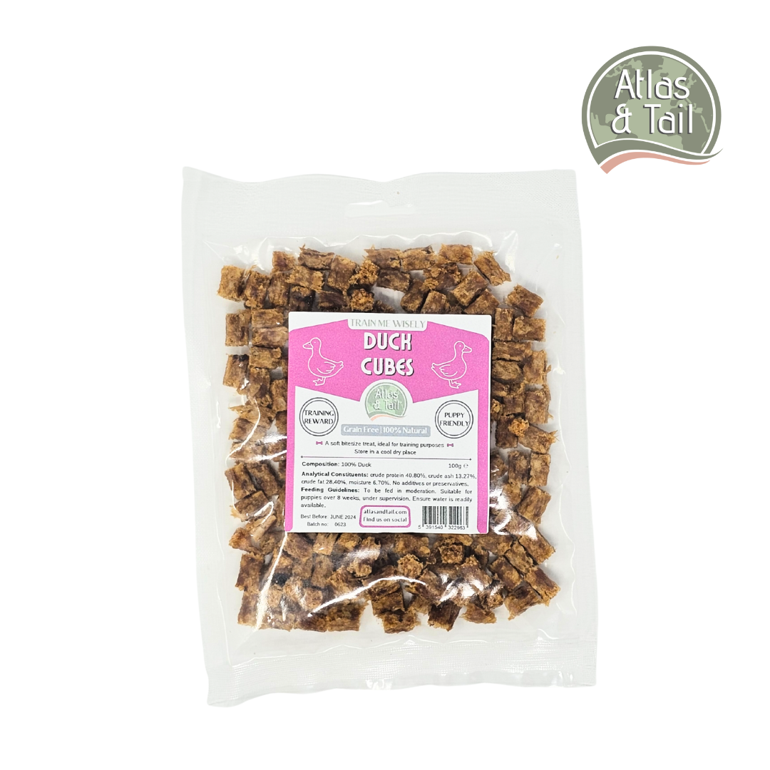 Duck Cubes - Bitesize Treats 100g