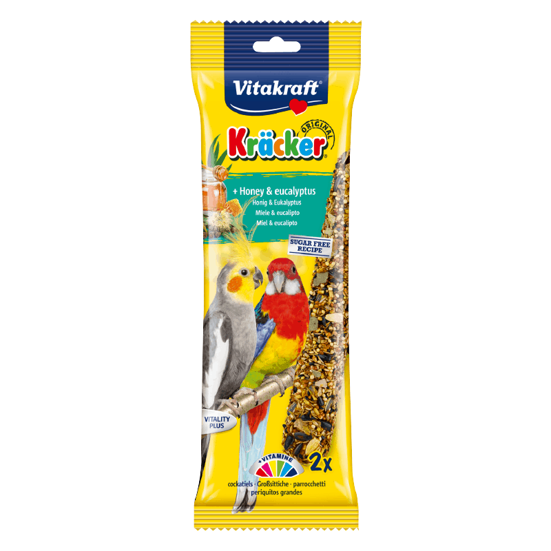 Vitakraft Cockatiel & Parakeet Honey Sticks