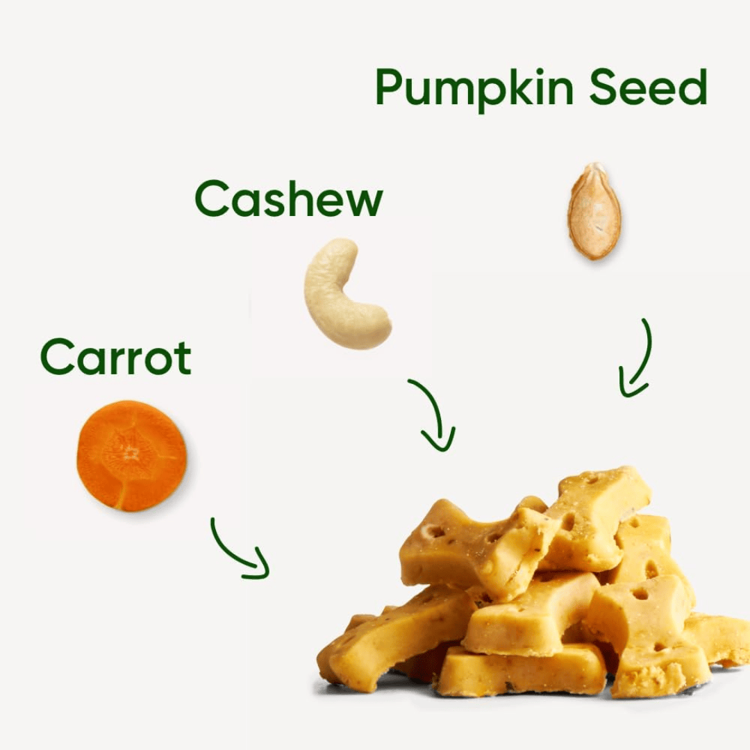 Beco Cashew with Pumpkin Seed & Carrot Dog Treats