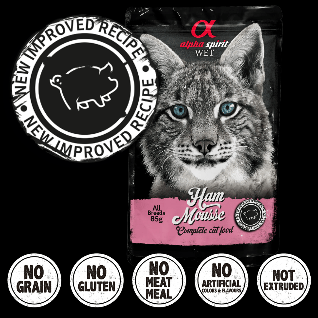 Alpha Spirit Ham Mousse Cat Food