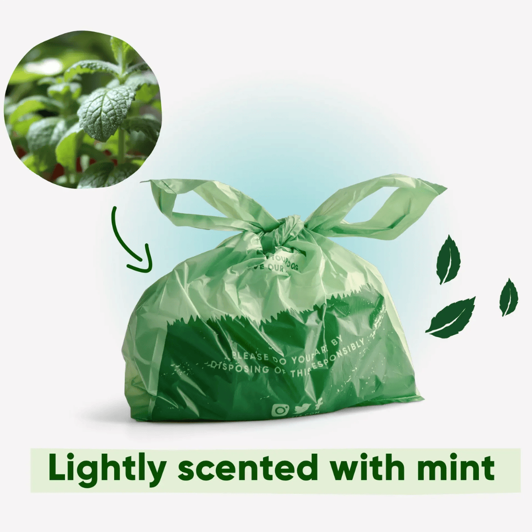Beco Mint Scented Poop Bags 120 Pack