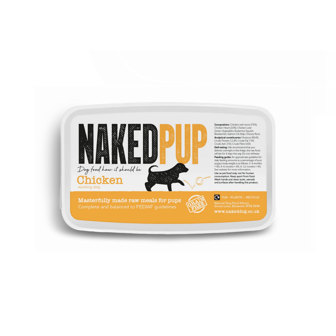 Naked Pup Raw Chicken 1kg