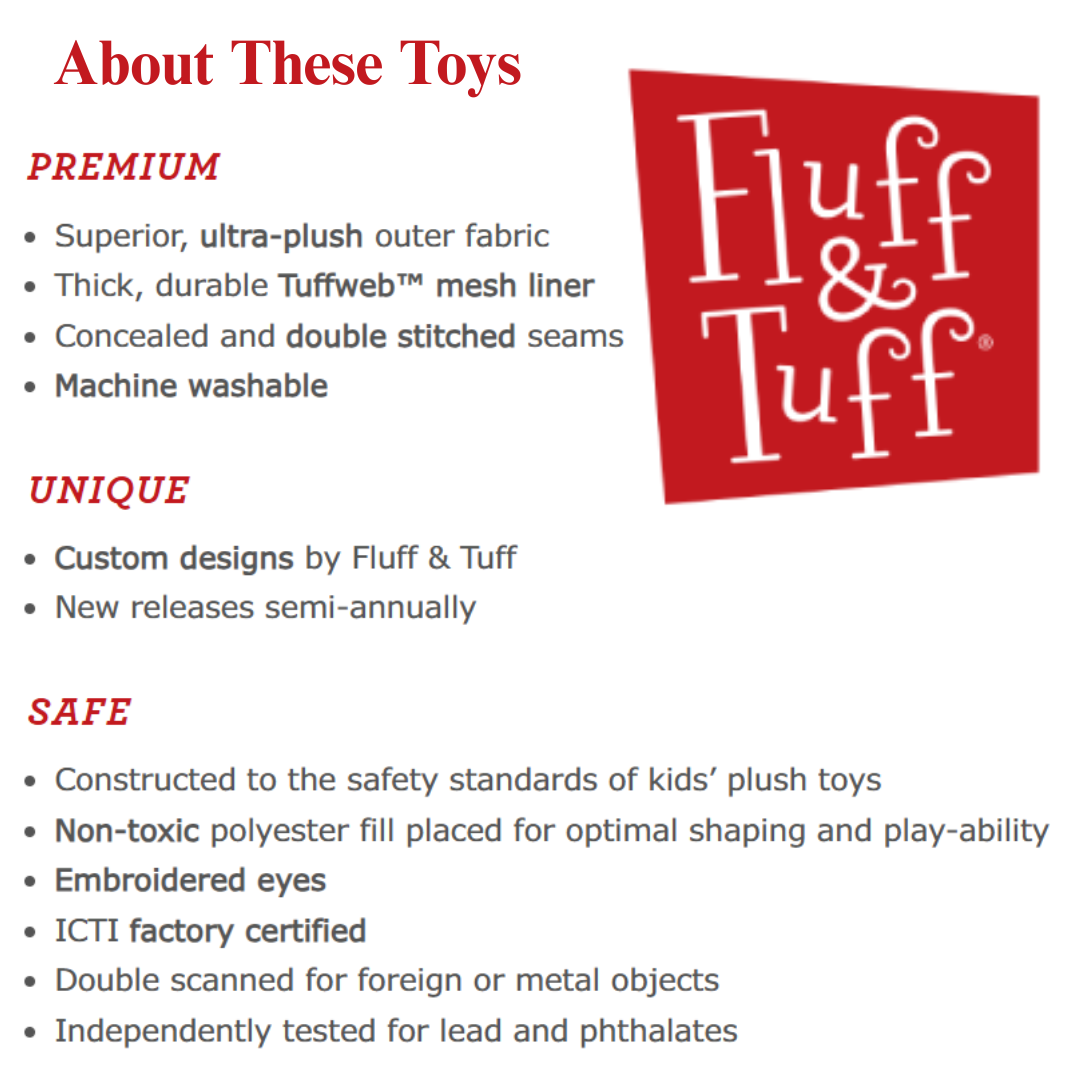 An infographic with details of the materials, production and safety procedures this brand upholds.