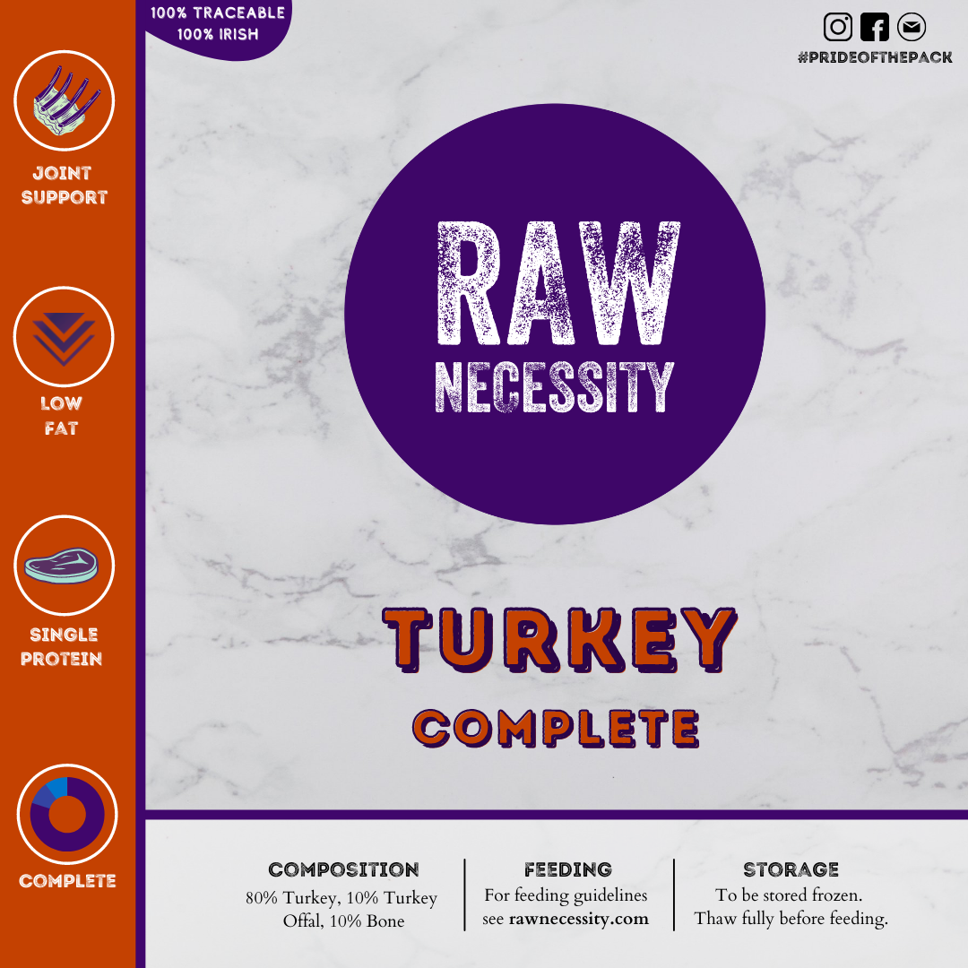 Raw Necessity Turkey 80:10:10 Complete