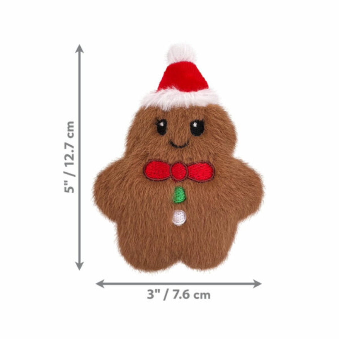 Kong Holiday Snuzzles Mini Gingerbread
