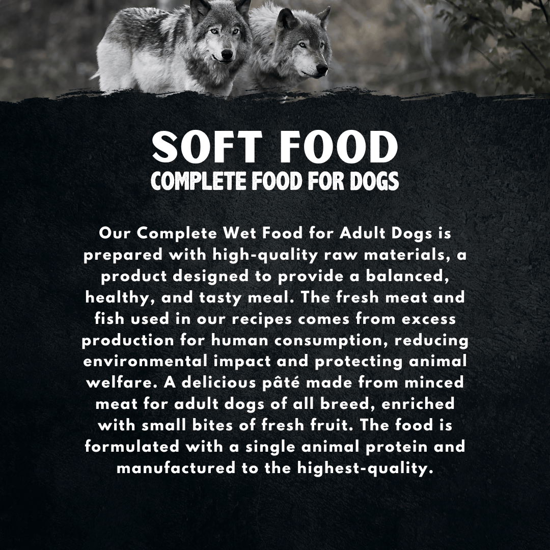 Soft Food, Complete for dogs.