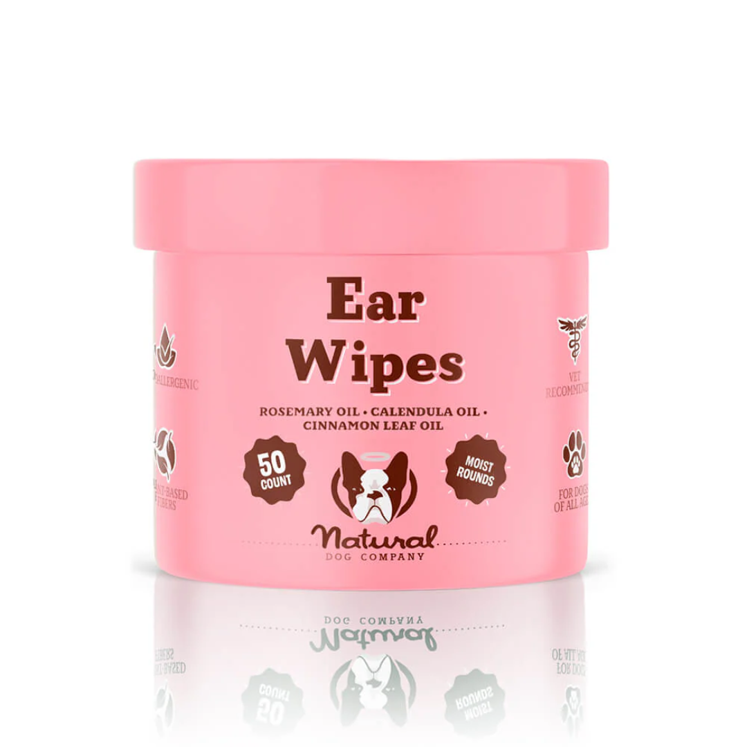 Natural Dog Company Ear Soother Wipes