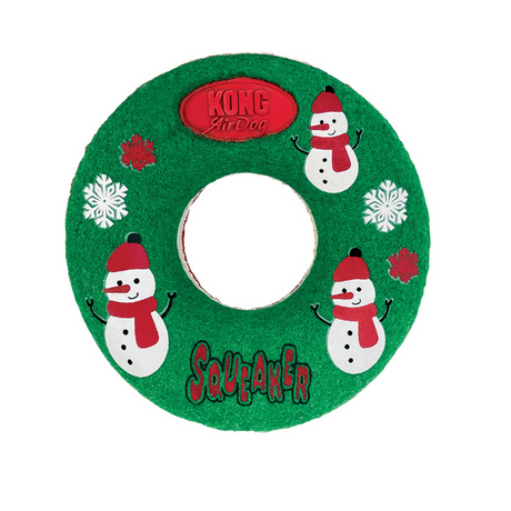 Kong Holiday Air Dog Donut Squeaker