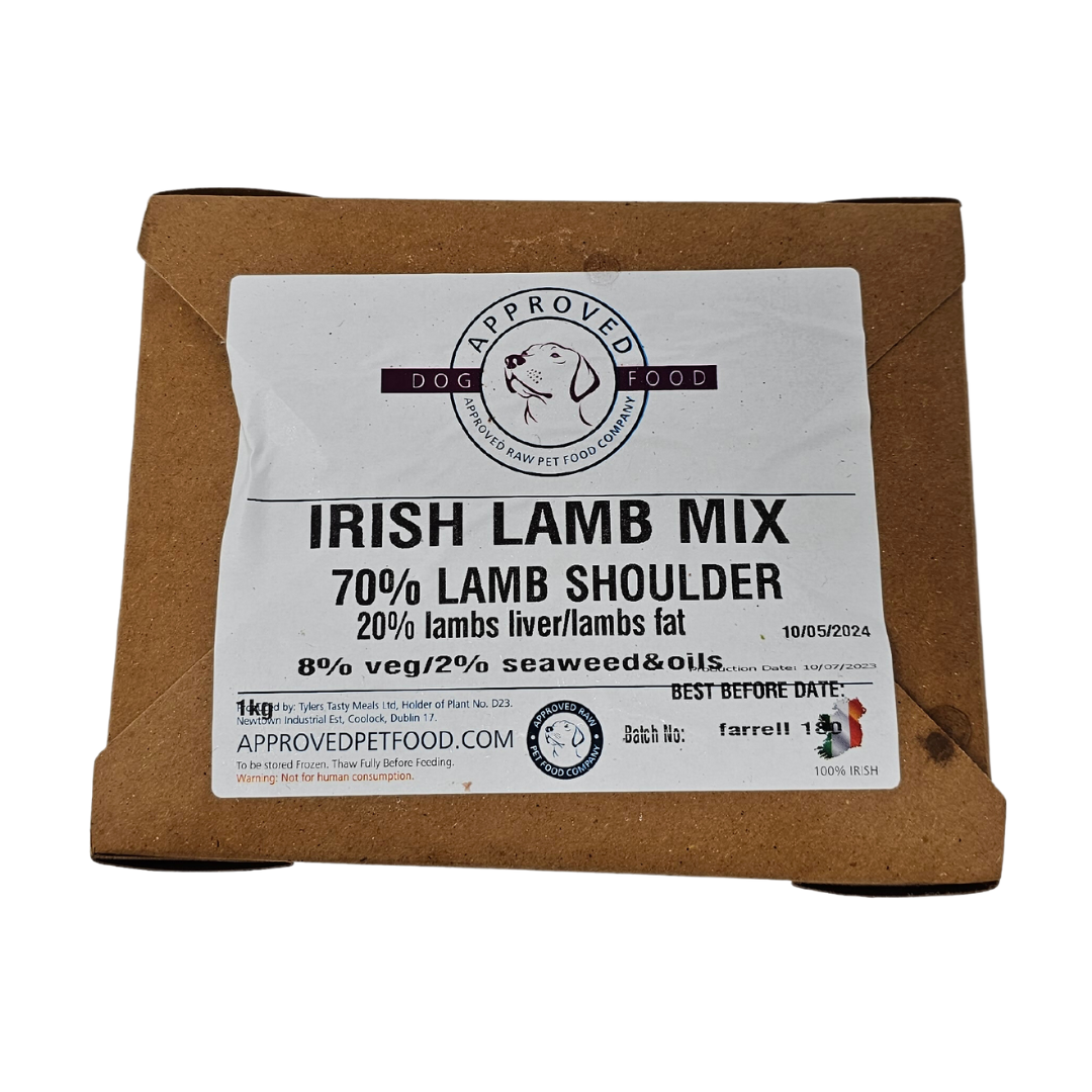 Approved Raw Irish Lamb & Veg