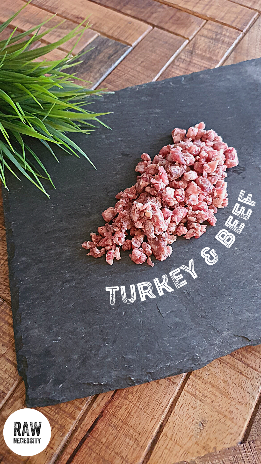 Raw Necessity Turkey and Prime Beef 80:10:10 Complete 1kg