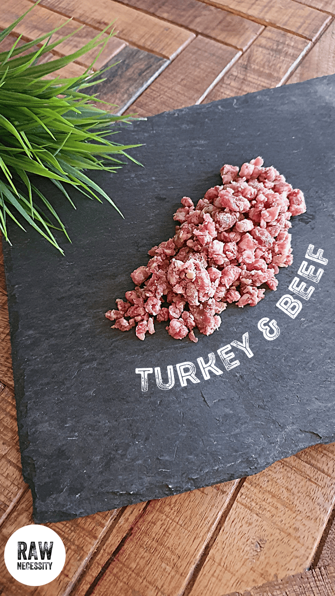 Raw Necessity Turkey and Prime Beef 80:10:10 Complete 1kg