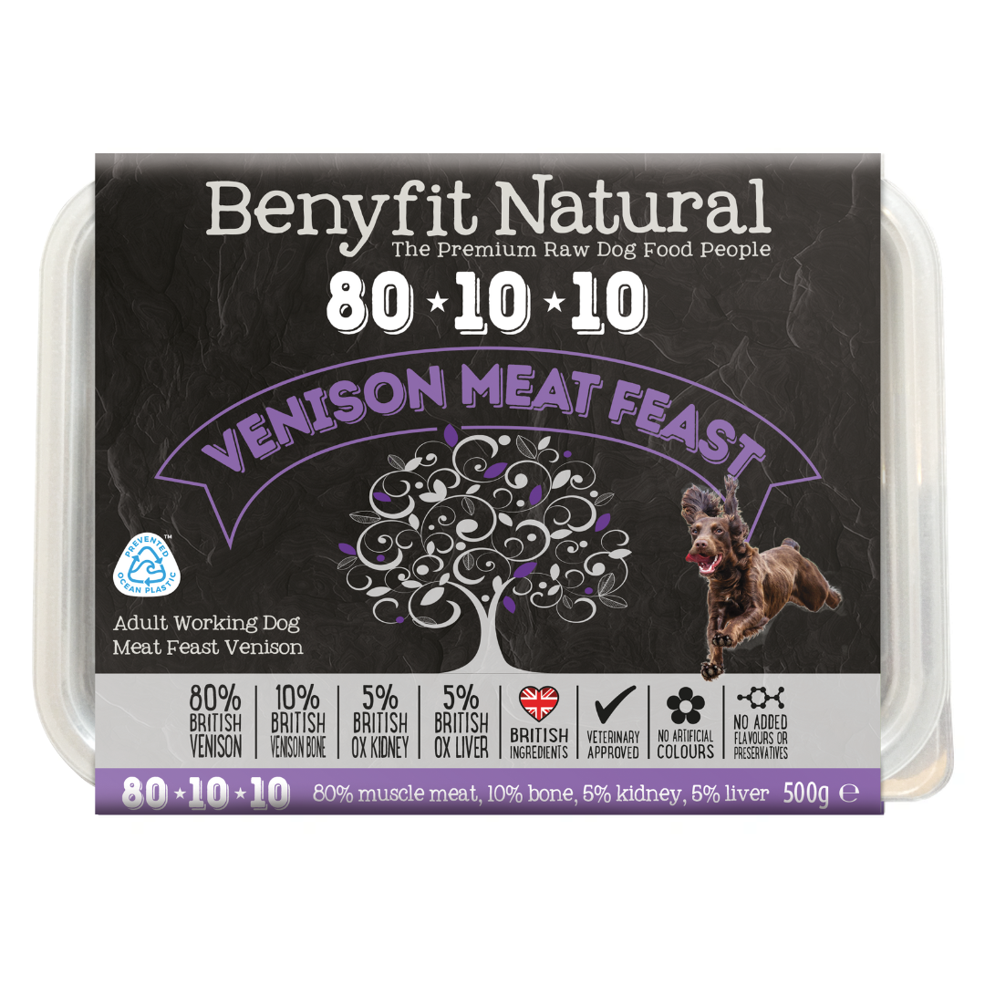 Benyfit Venison Meat Feast Complete 80:10:10 500g