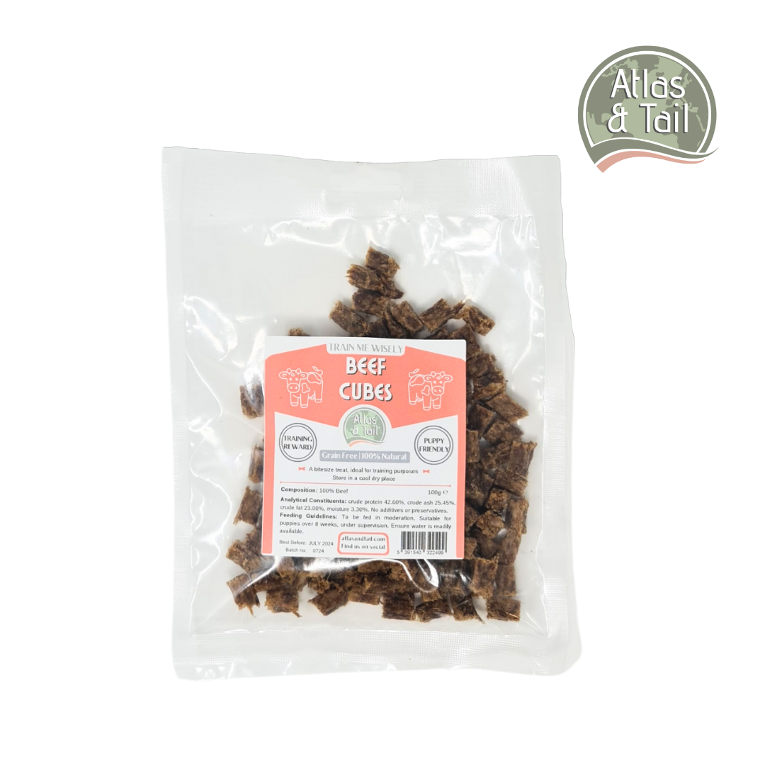 Beef Cubes - Bitesize Treats 100g