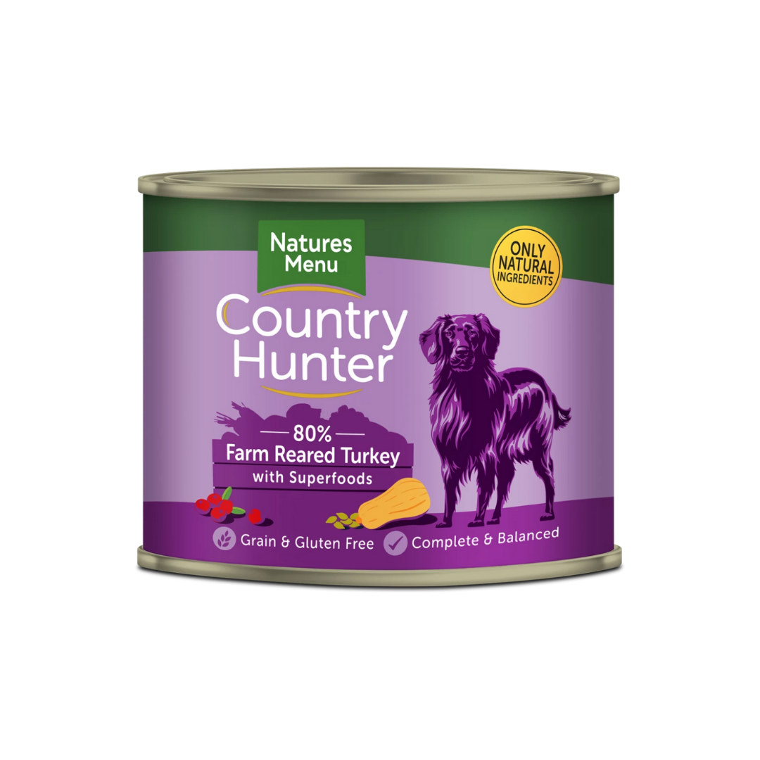 Country Hunter Turkey with Superfoods 600g Tin