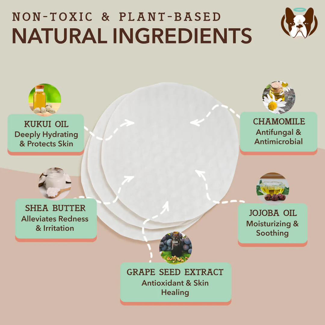 Natural Dog Company Snout Soother Wipes