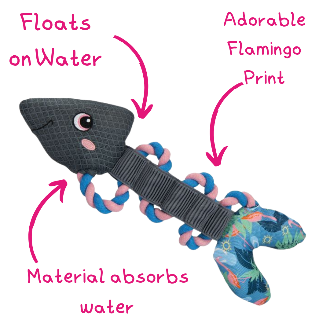 Pull Me Fishy Rope - By CoolPets