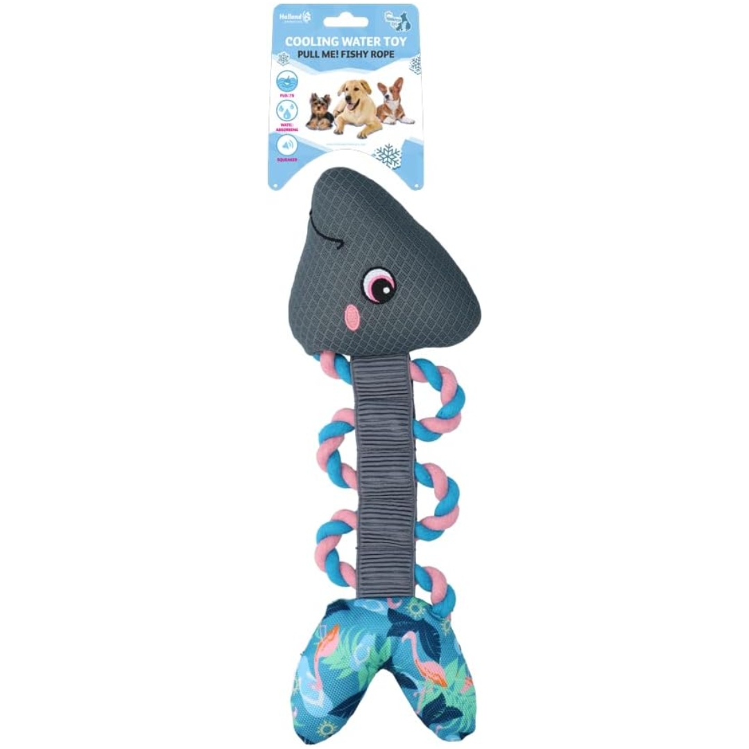 Pull Me Fishy Rope - By CoolPets