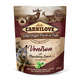 Carnilove Venison with Strawberry Leaves Pouch