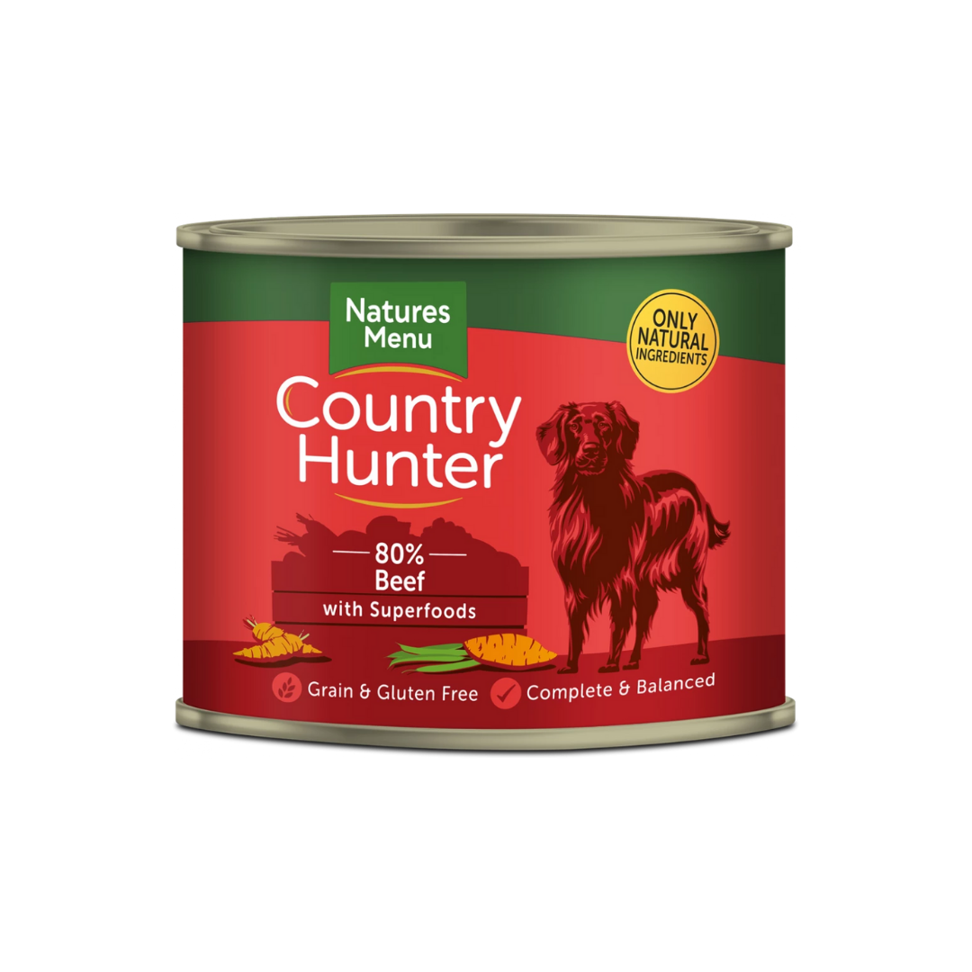 Country Hunter Beef with Superfoods 600g Tin Fetch Your Pet Needs