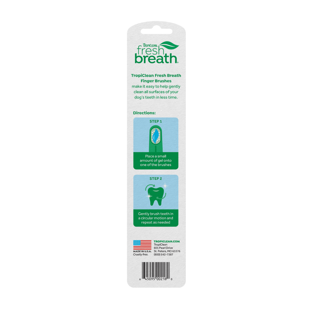 Tropiclean Fresh Breath Finger Brushes