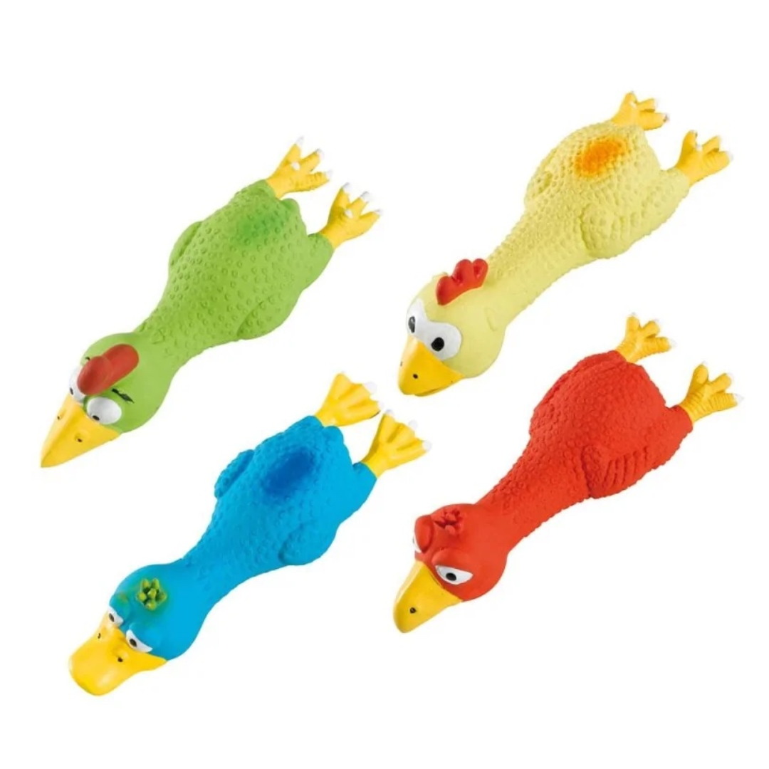 The Ferplast Bird Squeaker Toy in every variant against a white background.
