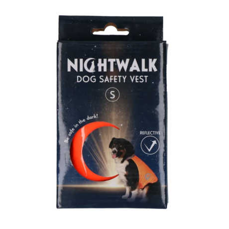NightWalk Orange Dog Safety Vest