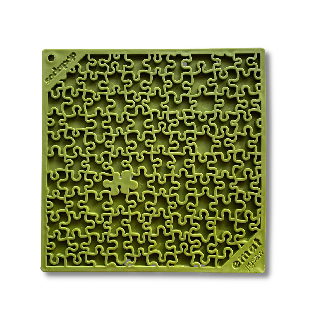 Sodapup Jigsaw lickmat in green