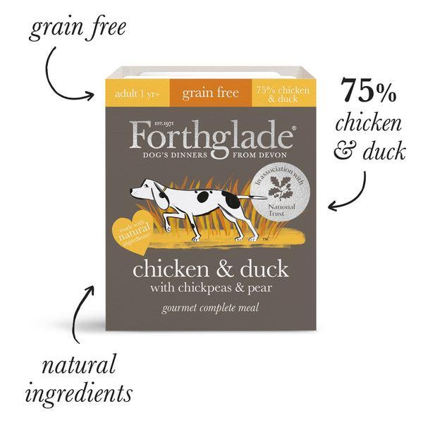 Forthglade Grain Free Gourmet Chicken and Duck