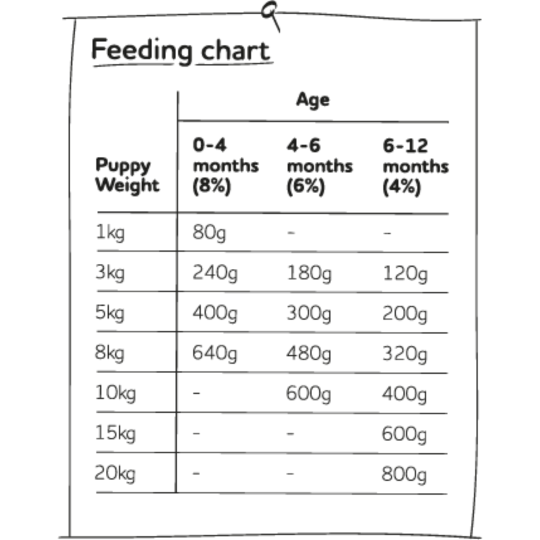 Naked Pup Raw Chicken 1kg
