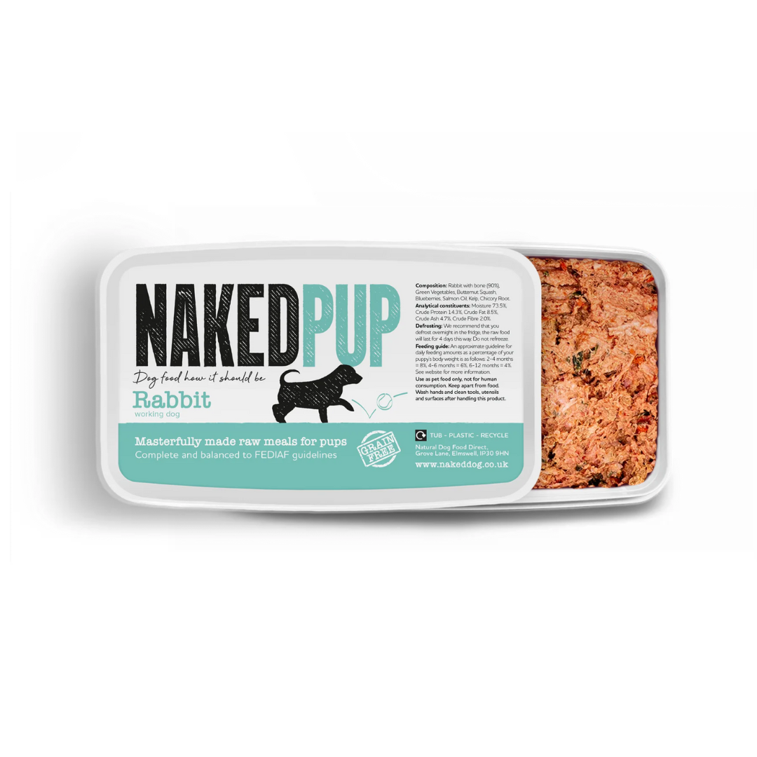 Naked Pup Raw Rabbit 1kg