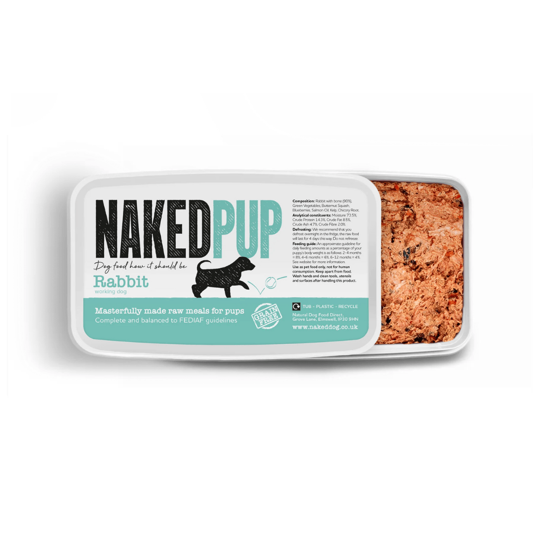 Naked Pup Raw Rabbit 1kg