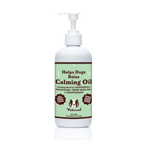 Bottle of Natural Dog Company Calming Oil