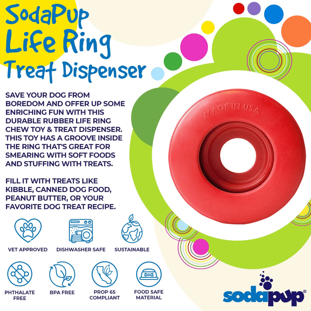 Some Key information about the Sodapup Life Ring Chew Toy