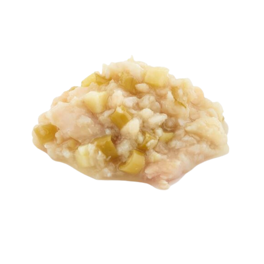 Fish 4 Dogs Finest White Fish, Green Bean and Sweet Potato complimentary wet dog food.