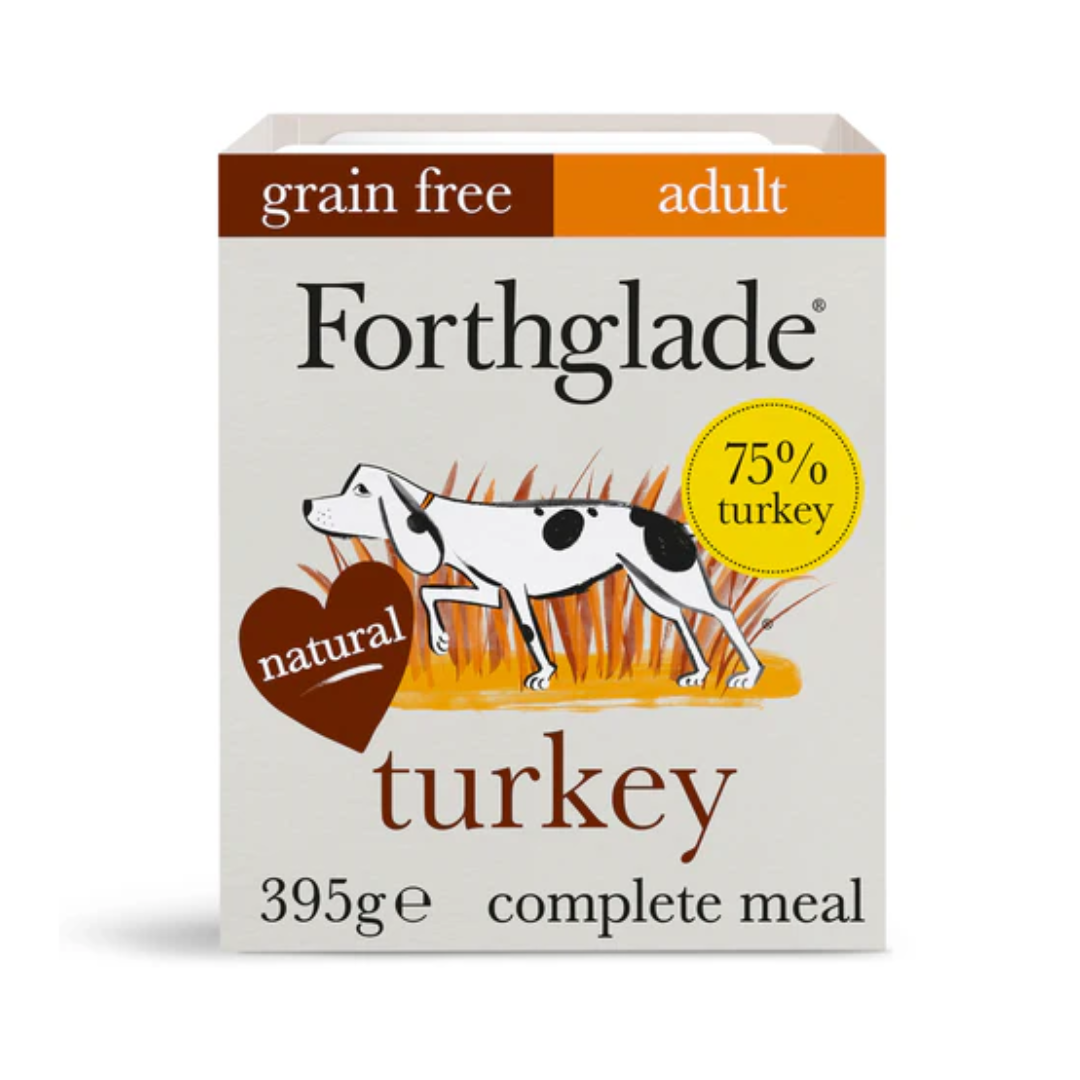 Forthglade Grain Free Turkey Tray against a white background