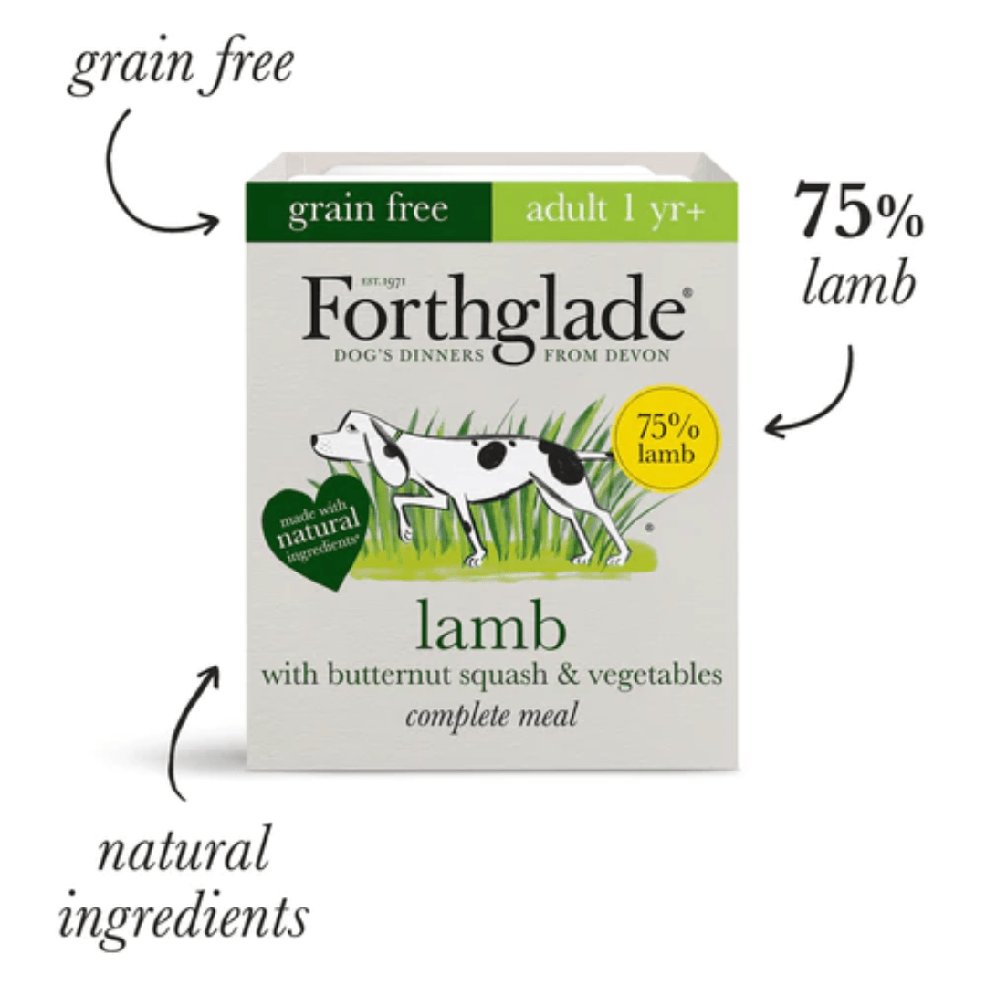Forthglade Grain Free Lamb with Butternut Squash