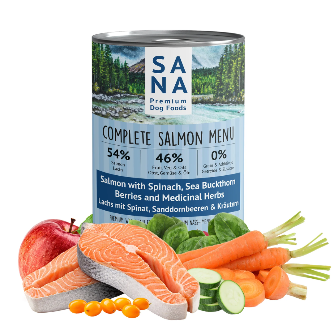 Sana Complete Salmon Wet Menu