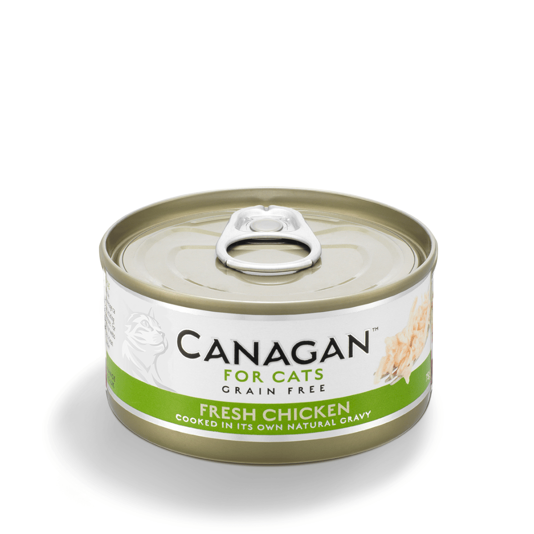 Canagan Fresh Chicken Cat Food Tin 75g.