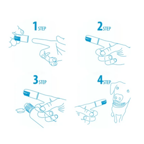 AFP Sparkles Finger Toothbrushes (6pcs)